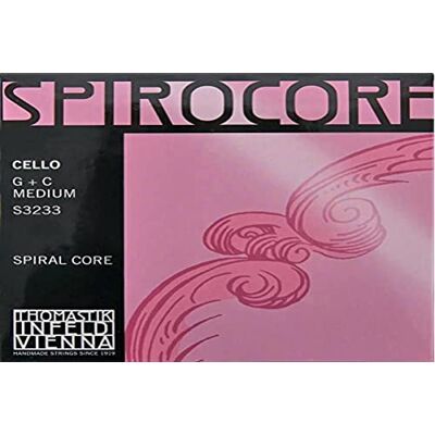 Thomastik-Infeld Thomastik Corda per Violoncello 4/4 Spirocore corda La nucleo corda spirale flessibile, rivest. cromo, leggera Thomastik-Infeld Thomastik Corda per Violoncello 4/4 Spirocore corda La nucleo corda spirale flessibile, rivest. cromo, leggera