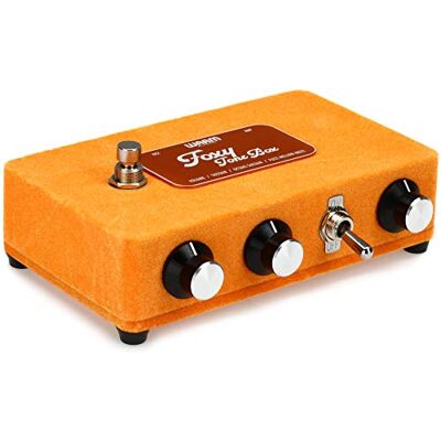 Warm Audio FOXY TONE BOX Pedale fuzz per chitarra con sustain e octaver Finitura in velluto arancione Warm Audio FOXY TONE BOX Pedale fuzz per chitarra con sustain e octaver Finitura in velluto arancione