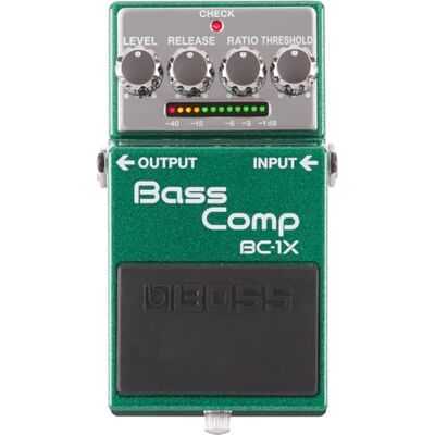 Boss Pedale compressore per basso Boss Pedale compressore per basso