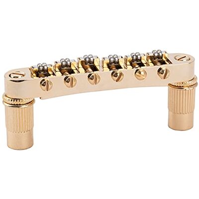 Musiclily Pro BM001 52mm Sellette Roller Ponte Tune-O-Matic Bridge Dorato per Chitarra Elettrica tipo LP SG Musiclily Pro BM001 52mm Sellette Roller Ponte Tune-O-Matic Bridge Dorato per Chitarra Elettrica tipo LP SG