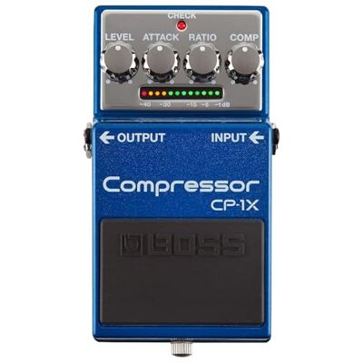 Boss Pedale Compressore per chitarra, Compressore per chitarra di nuova generazione che utilizza l'avanzata tecnologia MDP per preservare l'espressività musicale Boss Pedale Compressore per chitarra, Compressore per chitarra di nuova generazione che utilizza l'avanzata tecnologia MDP per preservare l'espressività musicale