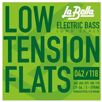 La Bella LTF-5A Low T. Flex Flat 042/118 La Bella LTF-5A Low T. Flex Flat 042/118