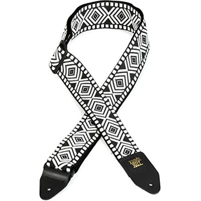 Ernie Ball Tracolla per chitarra, Jacquard White Savannah Ernie Ball Tracolla per chitarra, Jacquard White Savannah