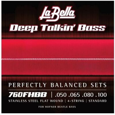La Bella 760FHBB Beatle Bass Flatwound La Bella 760FHBB Beatle Bass Flatwound