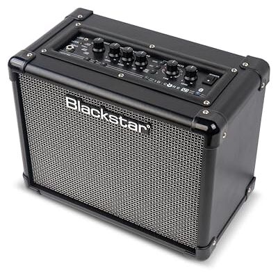 BLACKSTAR ID Core 10 v4 BT Amplificatore Combo per Chitarra Elettrica con Effetti/Tuner Integrati e Ingresso Line-In/Streaming e Registrazione Diretta con USB-C, Attenuazione Potenza a 1 Watt. BLACKSTAR ID Core 10 v4 BT Amplificatore Combo per Chitarra Elettrica con Effetti/Tuner Integrati e Ingresso Line-In/Streaming e Registrazione Diretta con USB-C, Attenuazione Potenza a 1 Watt.