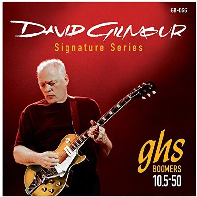 GHS Strings GBDGF Corde per chitarra elettrica serie David Gilmour Signature placcate in nichel .010.048 verniciate Set rosso .010 12.050 GHS Strings GBDGF Corde per chitarra elettrica serie David Gilmour Signature placcate in nichel .010.048 verniciate Set rosso .010 12.050