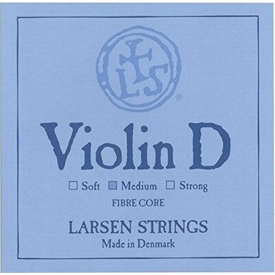LARSEN STRINGS Corde per violino originali sintetiche, nucleo in fibra D argento forte LARSEN STRINGS Corde per violino originali sintetiche, nucleo in fibra D argento forte