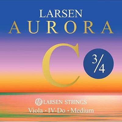 Larsen STRINGS Aurora set di corde per viola C Medium 3/4 Larsen STRINGS Aurora set di corde per viola C Medium 3/4