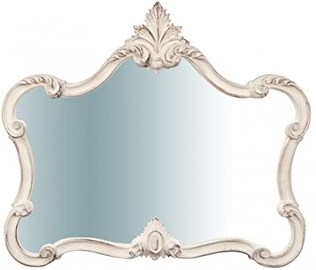 Biscottini Specchio shabby chic da parete 80x70 cm   Specchi decorativi da parete   Specchio ingresso