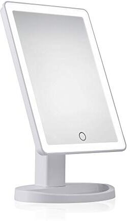 Pauleen Mirror  Trucco cosmetico LED con Luce e dimmer Touch Shining Soul Bianco Opaco plastica/Specchio