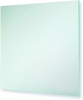 Canyon Bagno Mantel Hall rotondo quadrato cosmetico da barba montato specchio smerigliato (Sqaure Plain 40 cm x 40 cm)