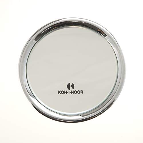 Koh-I-Noor Specchio Ingranditore con Ventosa Serie Toeletta, Cromo