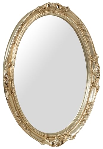 Biscottini Specchio da parete bagno e soggiorno L62XPR5X5H82 Specchiera specchio camera da letto Specchio ingresso e specchio da bagno