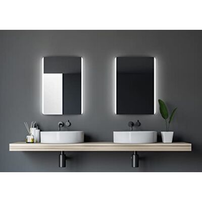 Talos Chic Specchio, Argento, 50 x 70 cm Talos Chic Specchio, Argento, 50 x 70 cm