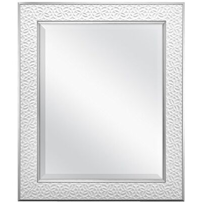MCS Inch Nordlic Blossom, Plastica Vetro, bianco, 21 x 25 Inch MCS Inch Nordlic Blossom, Plastica Vetro, bianco, 21 x 25 Inch