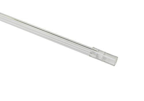 Gardinia Prolunga per asticella per veneziana, Per veneziane in alluminio, Lunghezza: 40 cm, Plastica, Trasparente