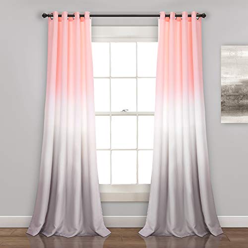 Lush Decor , Set di tende oscuranti per soggiorno, sala da pranzo, camera da letto (coppia), 241,3 x 132 cm