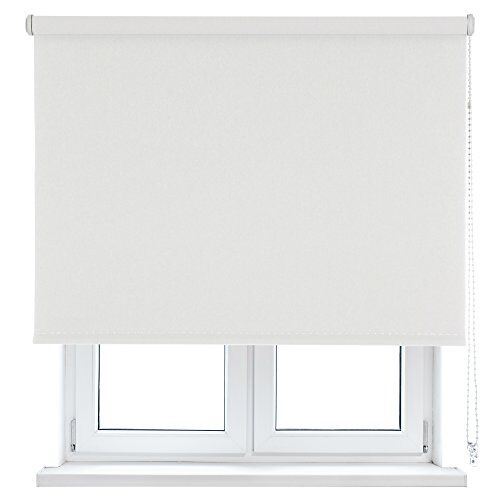 VIEWTEX Tenda a rullo opaca termica/oscurante Bianco 75 X 190 cm Made in Europe 5 anni di garanzia