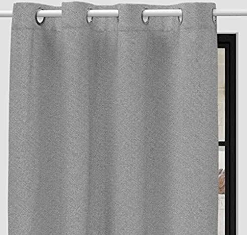 Soleil d'ocre Eclipse Tenda Oscurante, Poliestere, Grigio, 135 x 180 cm