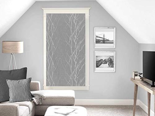 Soleil d'ocre Liane Bise-Bise, Poliestere, Grigio, 60 x 120 cm