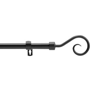 Douceur d'Intérieur , asta allungabile in kit completo (120 < 210 cm) Arabesque, nero, verniciato Douceur d'Intérieur , asta allungabile in kit completo (120 < 210 cm) Arabesque, nero, verniciato