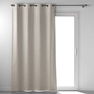 Douceur d'Intérieur , Occultiss Tenda con occhielli, 135 x 260 cm, 100% Chambray opaca, tinta unita Douceur d'Intérieur , Occultiss Tenda con occhielli, 135 x 260 cm, 100% Chambray opaca, tinta unita