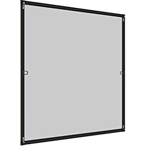 Windhager tenditore Plus Fissaggio zanzariera, Telaio in Alluminio per finestre 140 x 150 cm, Antracite, Windhager tenditore Plus Fissaggio zanzariera, Telaio in Alluminio per finestre 140 x 150 cm, Antracite,