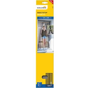 Schellenberg Zanzariera magnetica 120 x 240 cm, tende antimosche con nastro magnetico, antracite Schellenberg Zanzariera magnetica 120 x 240 cm, tende antimosche con nastro magnetico, antracite