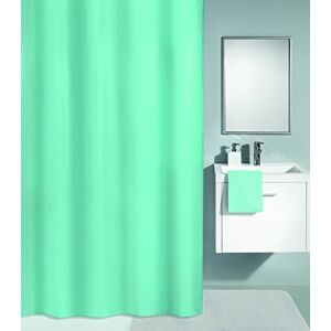 Kleine Wolke Textilgesellschaft Tenda di Doccia, Fibre Sintetiche, Verde, 180 x 240 cm Kleine Wolke Textilgesellschaft Tenda di Doccia, Fibre Sintetiche, Verde, 180 x 240 cm