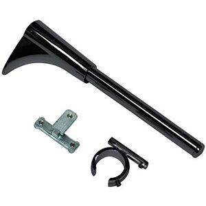 Gardinia Supporto a Muro Universale, incl. Adattatore ad Anello o a T, Attacco a Parete, per bastoni per Tende, Linea Memphis Gardinia Supporto a Muro Universale, incl. Adattatore ad Anello o a T, Attacco a Parete, per bastoni per Tende, Linea Memphis