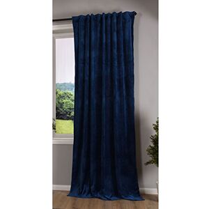 Gardinenbox Milano 20357 Tenda oscurante in velluto con passanti e passante per tunnel, accorciabile, blu, 1 pezzo, altezza x larghezza 280 x 135 cm, 20357 Gardinenbox Milano 20357 Tenda oscurante in velluto con passanti e passante per tunnel, accorciabile, blu, 1 pezzo, altezza x larghezza 280 x 135 cm, 20357