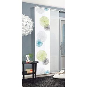 Home Fashion Rawlins Tenda a Pannello, Poliestere, Verde, 245 x 60 cm Home Fashion Rawlins Tenda a Pannello, Poliestere, Verde, 245 x 60 cm