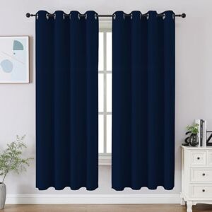 CUCRAF Tende oscuranti lunghe 60 cm, isolamento termico per camera da letto, blocco della luce, per cucina, soggiorno, set di 2 pannelli, 32 x 60 cm, rosso bordeaux CUCRAF Tende oscuranti lunghe 60 cm, isolamento termico per camera da letto, blocco della luce, per cucina, soggiorno, set di 2 pannelli, 32 x 60 cm, rosso bordeaux