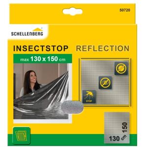 Schellenberg Zanzariera Riflettente, Antracite, 130 X 150 cm Schellenberg Zanzariera Riflettente, Antracite, 130 X 150 cm