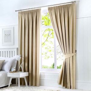 Fusion – Dijon – Cover, Naturale, Curtains: 66" Width x 54" Drop (168 x 137cm) Fusion – Dijon – Cover, Naturale, Curtains: 66" Width x 54" Drop (168 x 137cm)