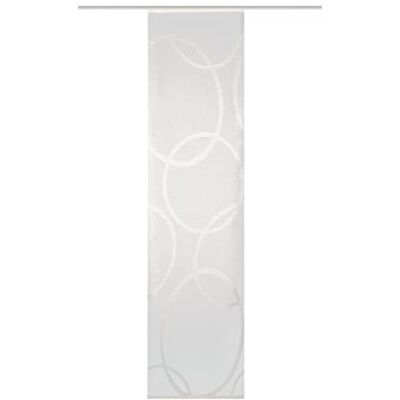 HOME WOHNIDEEN 84990 Tenda a pannello trasparente in voile con motivo coprente, in 2 misure e 2 colori (225 x 60 cm, colore bianco lana) HOME WOHNIDEEN 84990 Tenda a pannello trasparente in voile con motivo coprente, in 2 misure e 2 colori (225 x 60 cm, colore bianco lana)
