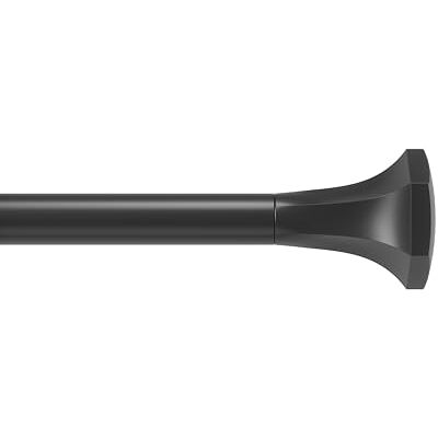 Umbra Sita Asta per Tende Regolabile, Diametro di 2.5 cm, Nero Opaco Umbra Sita Asta per Tende Regolabile, Diametro di 2.5 cm, Nero Opaco