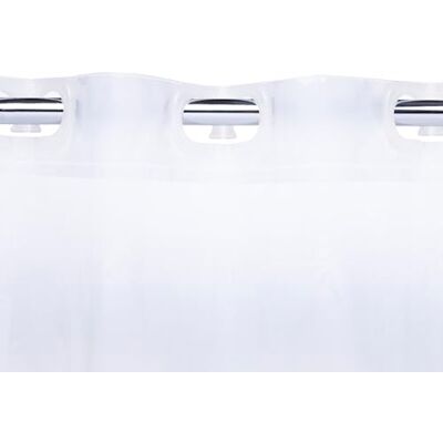 Kenney FlexHook Tenda da doccia in PEVA, 180,3 x 188 cm, trasparente Kenney FlexHook Tenda da doccia in PEVA, 180,3 x 188 cm, trasparente