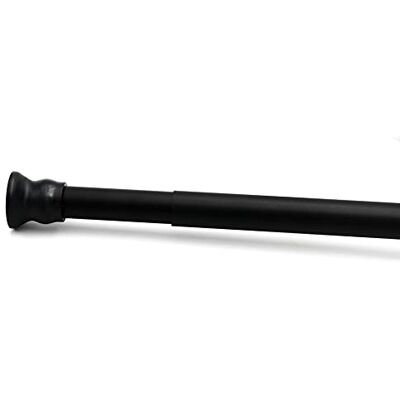 RIDDER Wien Asta per tenda da doccia, in alluminio, 70-115 cm, colore: Nero RIDDER Wien Asta per tenda da doccia, in alluminio, 70-115 cm, colore: Nero