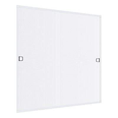 Windhager tenditore Plus Fissaggio zanzariera, Telaio in Alluminio per finestre 100 cm x 120 cm, Bianco, Windhager tenditore Plus Fissaggio zanzariera, Telaio in Alluminio per finestre 100 cm x 120 cm, Bianco,