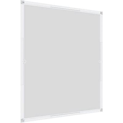 Windhager Zanzariera telescopica Flexi Fit, finestra telescopica, finestra telescopica senza seghe, kit di montaggio fai-da-te 100 x 120 cm, bianco, Windhager Zanzariera telescopica Flexi Fit, finestra telescopica, finestra telescopica senza seghe, kit di montaggio fai-da-te 100 x 120 cm, bianco,