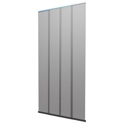 Windhager tenda telescopica per porte 120 x 250 cm antracite zanzariera porta finestra, tenda per porta, tenda zanzariera, tenda antimosche senza forare Windhager tenda telescopica per porte 120 x 250 cm antracite zanzariera porta finestra, tenda per porta, tenda zanzariera, tenda antimosche senza forare