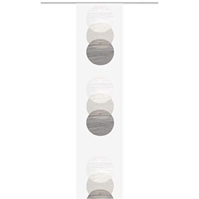 HOME WOHNIDEEN - OLEG - grigio - 145x57 cm - Curtains HOME WOHNIDEEN - OLEG - grigio - 145x57 cm - Curtains