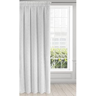 Eurofirany Tenda in lino Optic con nastro arricciato, 1 pezzo, etamina Eco Boho naturale, per soggiorno, camera da letto, 140 x 270 cm, bianco Eurofirany Tenda in lino Optic con nastro arricciato, 1 pezzo, etamina Eco Boho naturale, per soggiorno, camera da letto, 140 x 270 cm, bianco