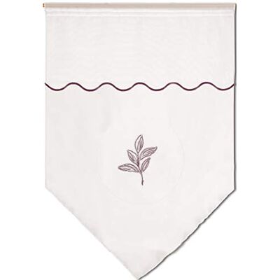 Startex Busta in poliestere, 60 x 90 cm, colore: Bianco/Lilla Startex Busta in poliestere, 60 x 90 cm, colore: Bianco/Lilla