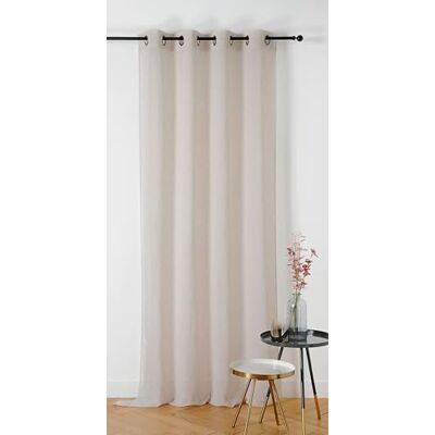 Linder Chambray Tenda in voile con occhielli, 240 x 240 cm, colore: ecru Linder Chambray Tenda in voile con occhielli, 240 x 240 cm, colore: ecru