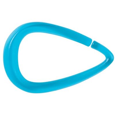 Spirella Set di 12 Anelli per Tende da Doccia Drop Blu Spirella Set di 12 Anelli per Tende da Doccia Drop Blu