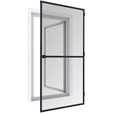 Windhager Zanzariera Telaio tenditore Plus, Telaio in Alluminio per Porte, accorciabile singolarmente, 100 x 210 cm, Antracite, 03709 Windhager Zanzariera Telaio tenditore Plus, Telaio in Alluminio per Porte, accorciabile singolarmente, 100 x 210 cm, Antracite, 03709