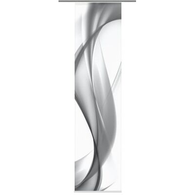 Home Fashion Redfield Tenda a Pannello, Poliestere, Grigio, 245 x 60 cm Home Fashion Redfield Tenda a Pannello, Poliestere, Grigio, 245 x 60 cm