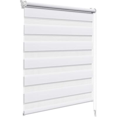 WOLTU Tenda a Rullo Giorno e Notte Senza Foratura 110x120 cm, Bianco WOLTU Tenda a Rullo Giorno e Notte Senza Foratura 110x120 cm, Bianco